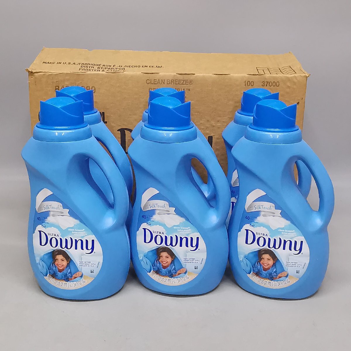 未開封 6本まとめ ウルトラ ダウニー シルクタッチ 衣料用柔軟剤 1.02L 6本入 Ultra Downy Silk Touch Z8122