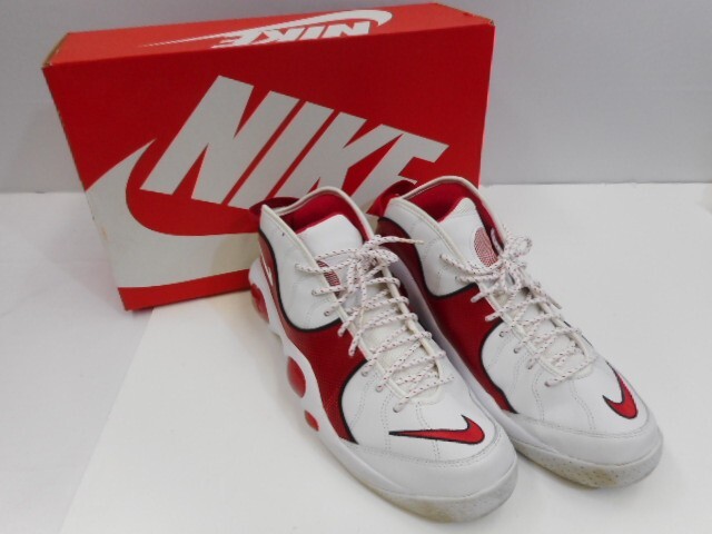 77 送100サ 0809UD14 NIKE Air Zoom Flight 95 ナイキ エアズームフライト DX1165-100 White/True Red-Black サイズ31cm 中古品