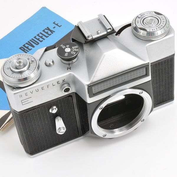 Zenit REVUEFLEX E M42 ゼニット レヴューフレックス Ｅ Ｍ４２ 取扱説明書 Quelle クヴェレ GERMANY ドイツ製 MADE IN USSR 35mm フィルム