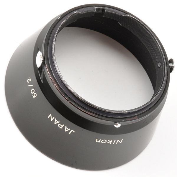 Nikon S NIKKOR 50mm F2 用 Hood ニコン Ｓ ニッコール 50/2 フード 日本光学 Nippon Kogaku JAPAN 日本製 5cm 5 ５０ｍｍ Ｓ２ S2