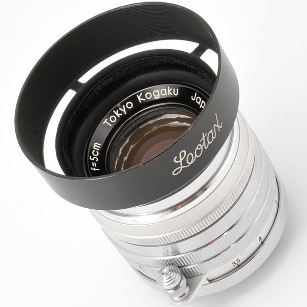 Topcor-S 5cm F2 トプコール－Ｓ 5/2 Lマウント L39 LTM フード Tokyo Kogaku 東京光学 Japan 日本製 Topcor S トプコール Ｓ 50mm 50
