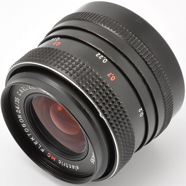 CARL ZEISS JENA DDR electric MC FLEKTOGON 35mm F2.4 M42 カール ツァイス イエナ エレクトリック ＭＣ フレクトゴン Ｍ４２ 35/2.4 3.5