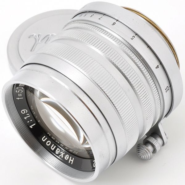 Hexanon 50mm F1.9 ヘキサノン 50/1.9 小西六 Konishiroku Lマウント L39 LTM キャップ フィルター 日本製 JAPAN レンズ LENS 5cm 5 50 19
