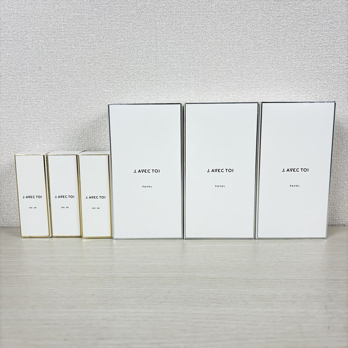 未使用 J.AVEC TOI ジェイアベックトワ 化粧水 フェイスオイル パベル No.88 6点セット 現状品