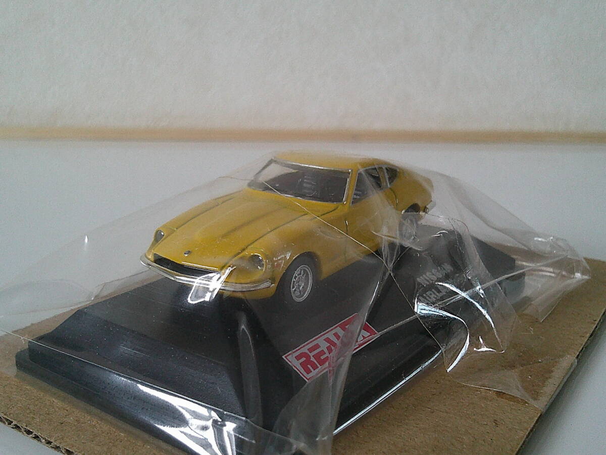 1/72 REAL-X FAIRLADY HistoriesCollection Z432 PS30 1972 Yellow リアルX 日産 フェアレディZ S20 ダイキャスト製 未開封未展示