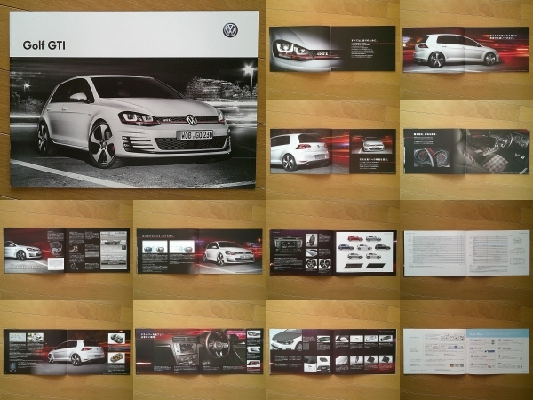 Volkswagen Golf GTI (AUCHH型) カタログ 2013年版 26ページ ドイツ フォルクスワーゲンゴルフVII 伝統のホットハッチ