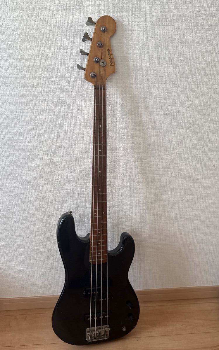 FERNANDES フェルナンデス エレキベース プレシジョンベースタイプ ブラック 楽器 4弦