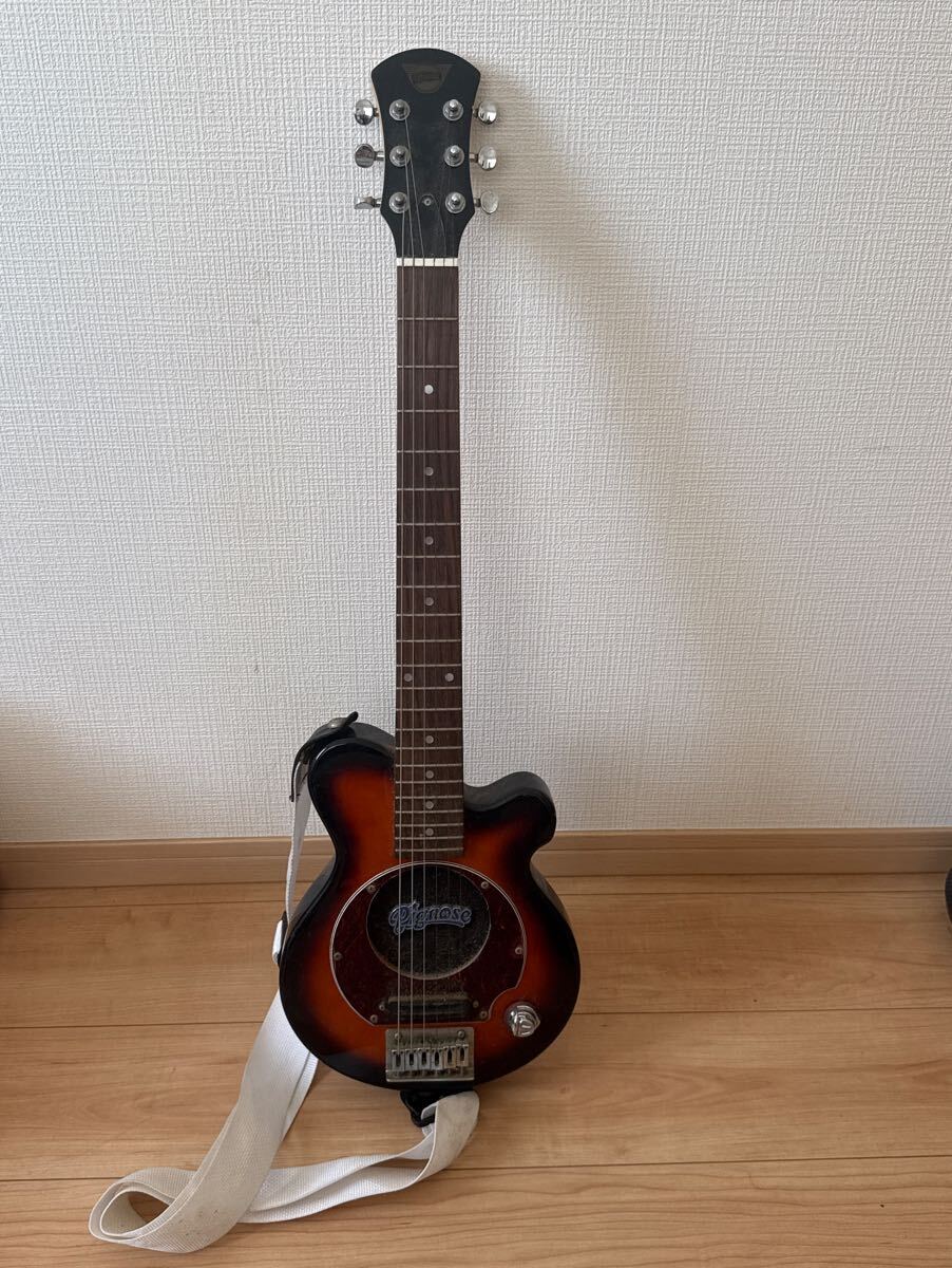 Pignose PGG Travel Guitar PIGNOSE，USA 現状品 ミニエレキギター