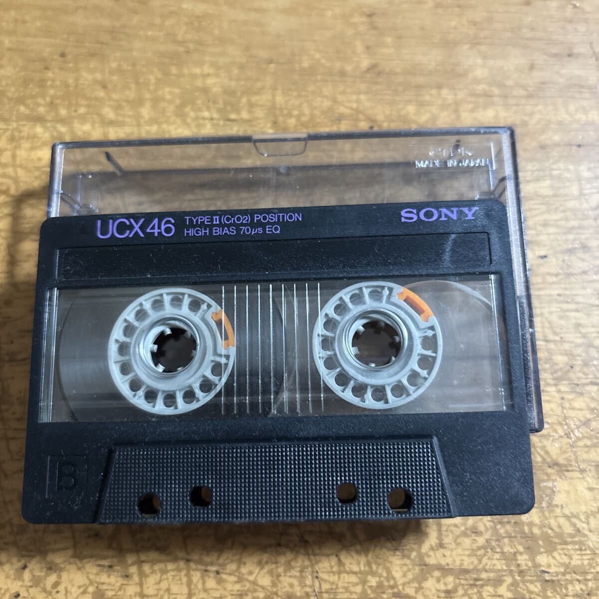 ソニー カセットテープ ハイポジションUCX46中古