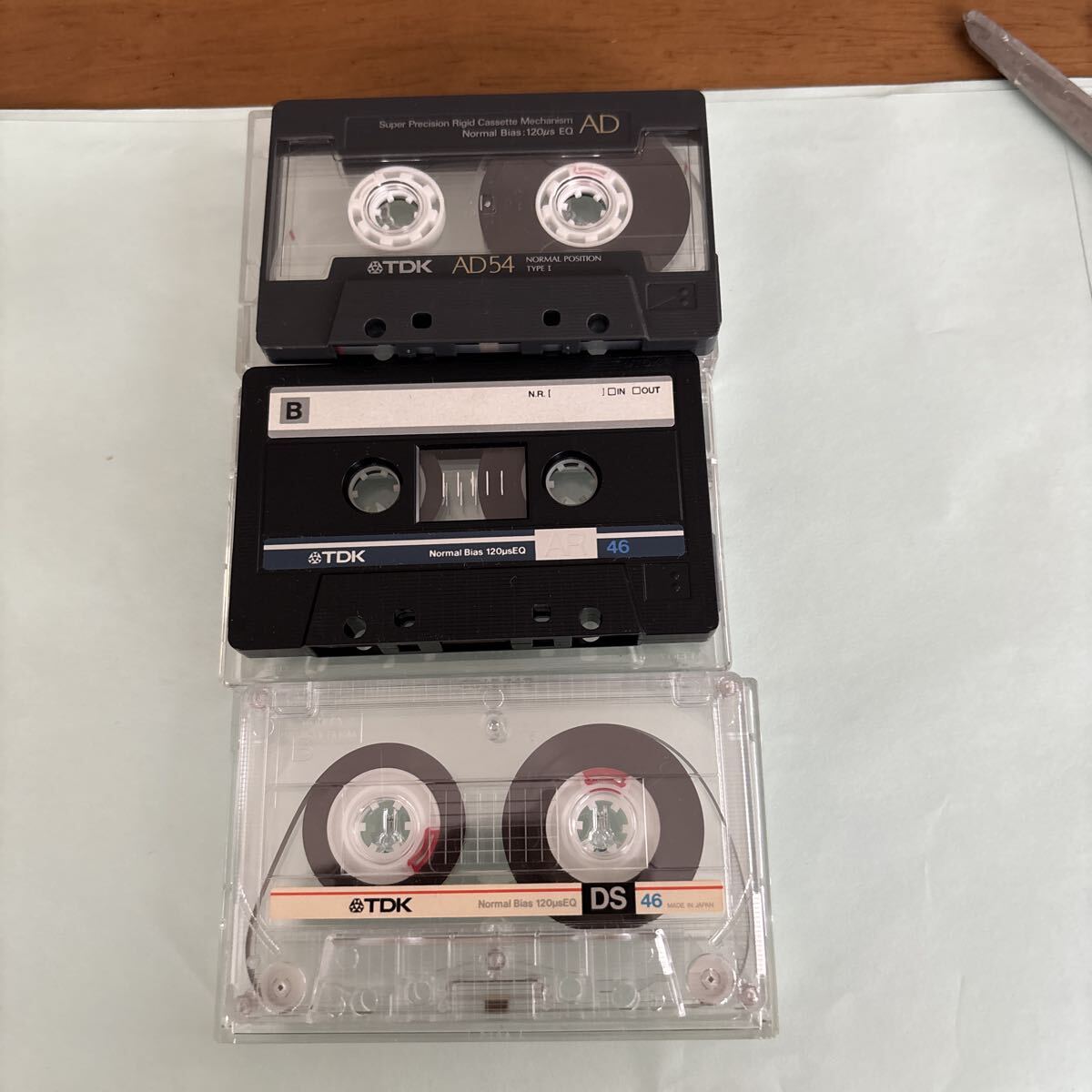 録音済み　TDK カセットテープ　3本セット