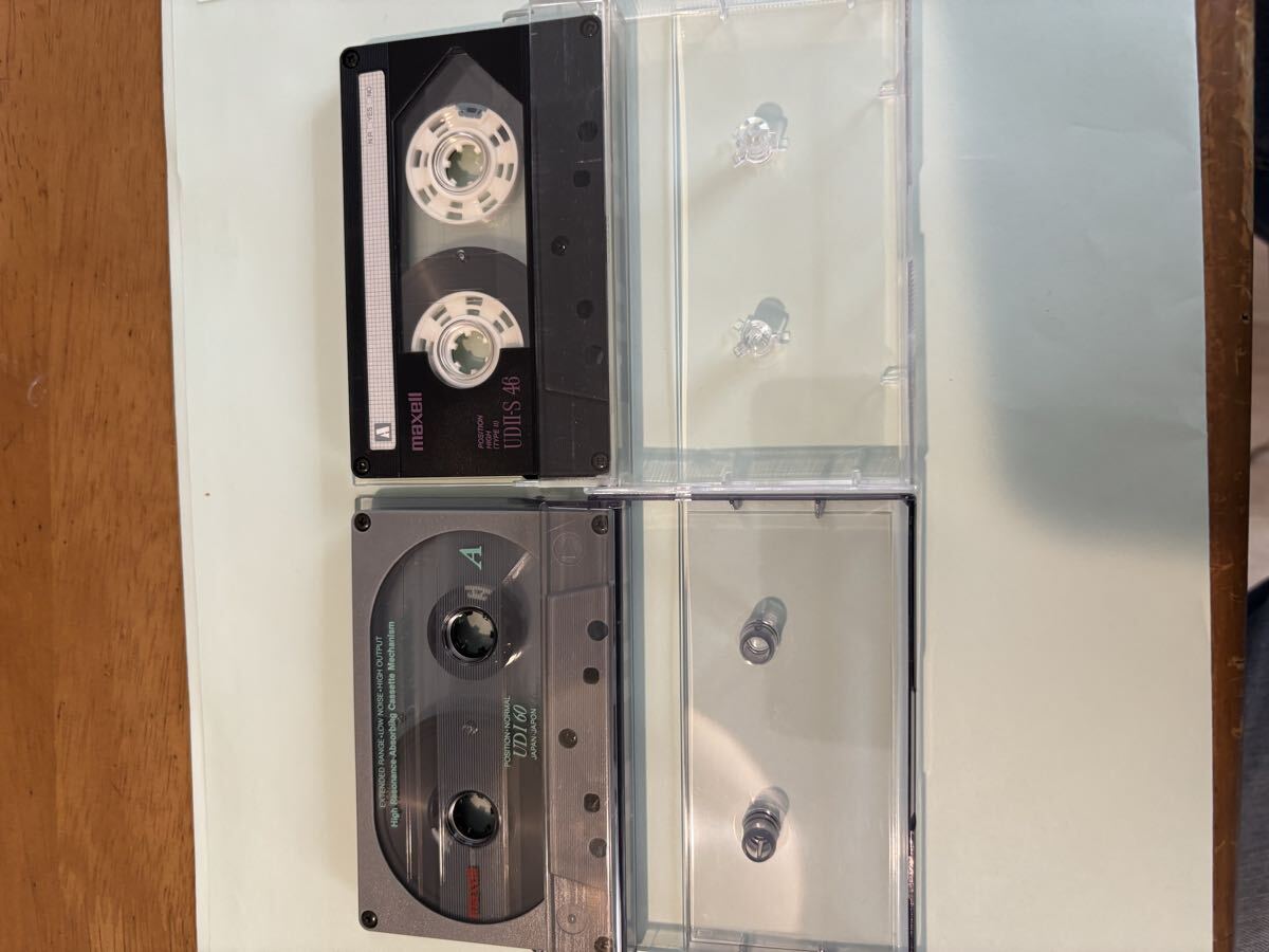 maxell カセットテープ　2本セット