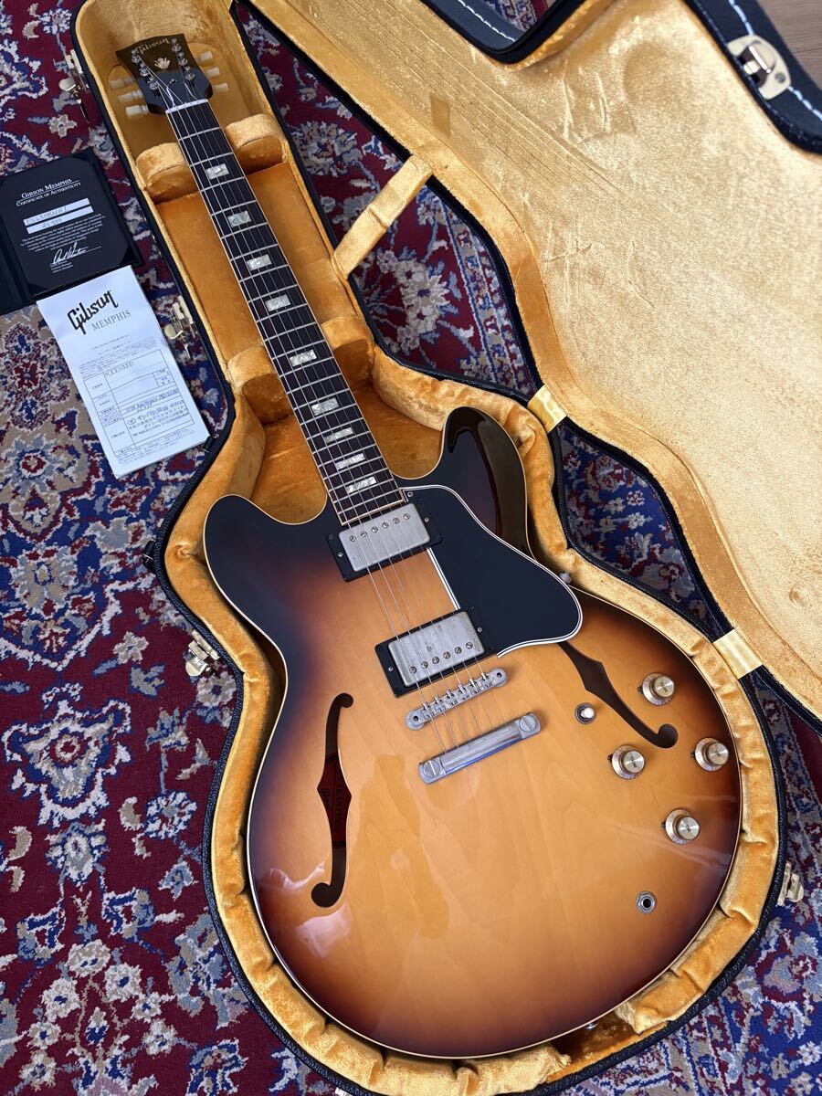 Gibson Memphis 50th Anniversary1963 ES-335TD Block VOS 60s Historic burst 2013年製 / メンフィス製 50周年記念モデル ☆ ES-335 ☆ 