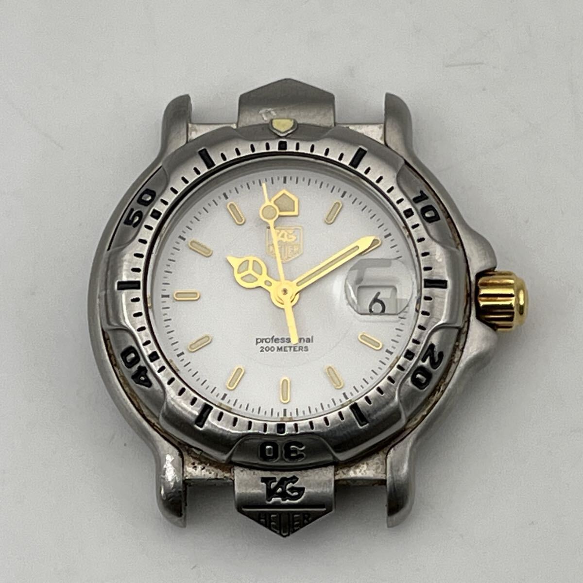TAG HEUER 6000 professional 200 METERS WH1351 タグ・ホイヤー 6000シリーズ クォーツ ダイバーズウォッチ 3針 デイト レディース