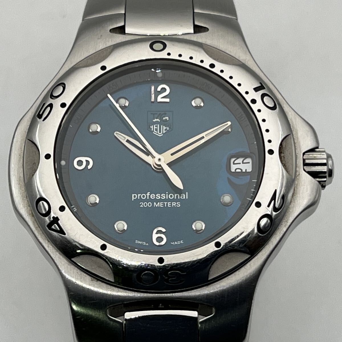 TAG HEUER Kirium professional 200 METERS WL1117 タグ・ホイヤー キリウム クォーツ ダイバーズウォッチ 3針 デイト メンズ
