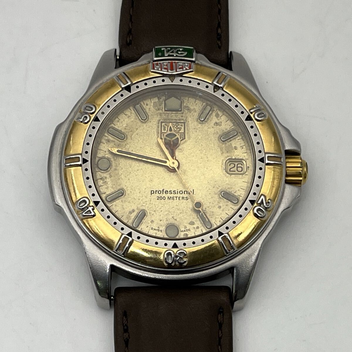 TAG HEUER 4000 professional 200 METERS 995.406 タグ・ホイヤー 4000シリーズ クォーツ ダイバーズウォッチ 3針 デイト メンズ