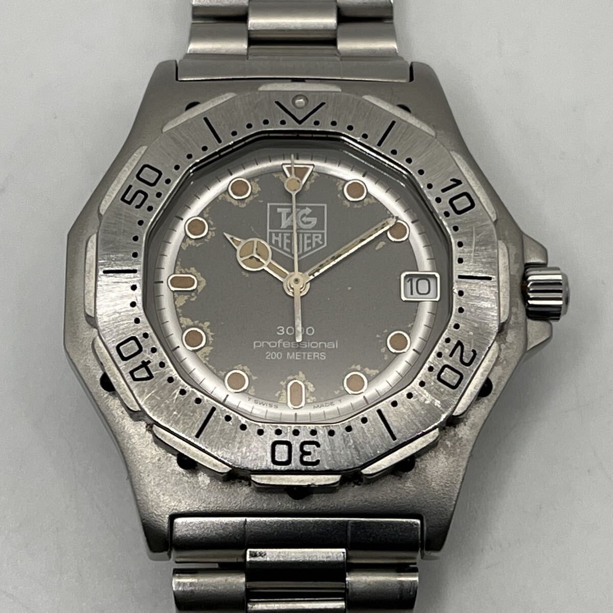 TAG HEUER 3000 professional 200 METERS 932.206 タグ・ホイヤー クォーツ ダイバーズウォッチ 3針 デイト メンズ