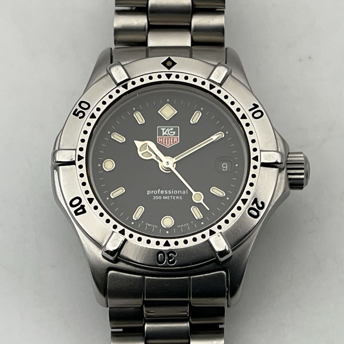 TAG HEUER 2000 professional 200 METERS WE1410-R タグ・ホイヤー クォーツ ダイバーズウォッチ 3針 デイト レディース