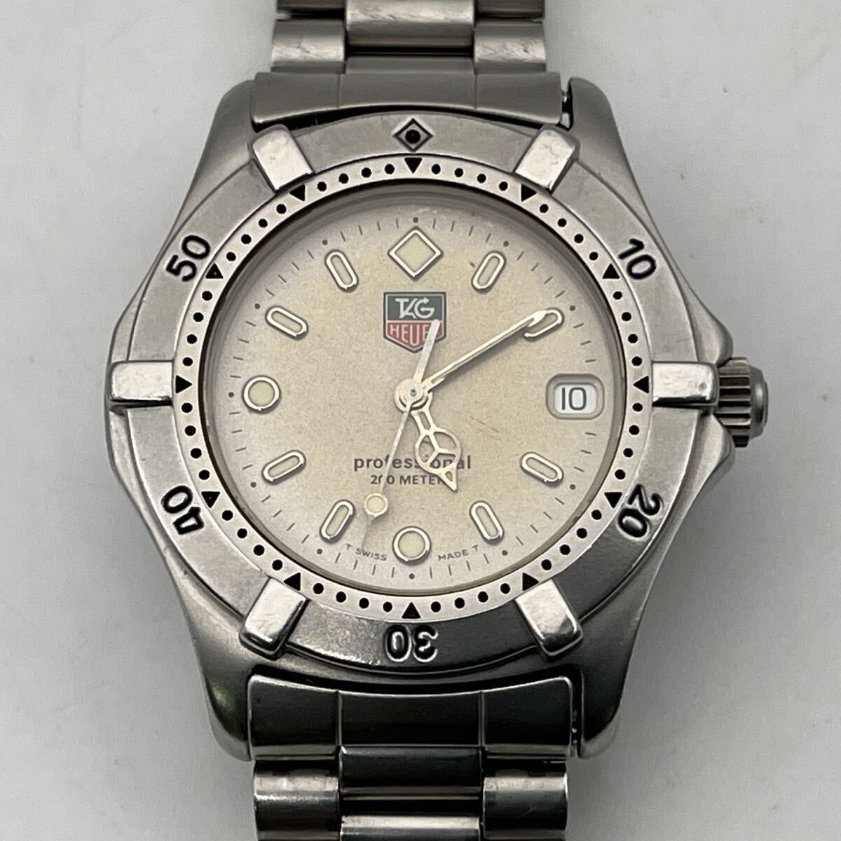 TAG HEUER 2000 professional 200 METERS WE1211-R タグ・ホイヤー クォーツ ダイバーズ 3針 デイト メンズ ボーイズ 新品電池交換済