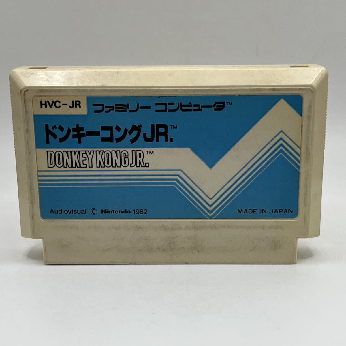 ドンキーコングJR. DONKEY KONG JR. Nintendo 1982 任天堂 ファミリーコンピュータ ファミコン FC ソフト カセット カートリッジ
