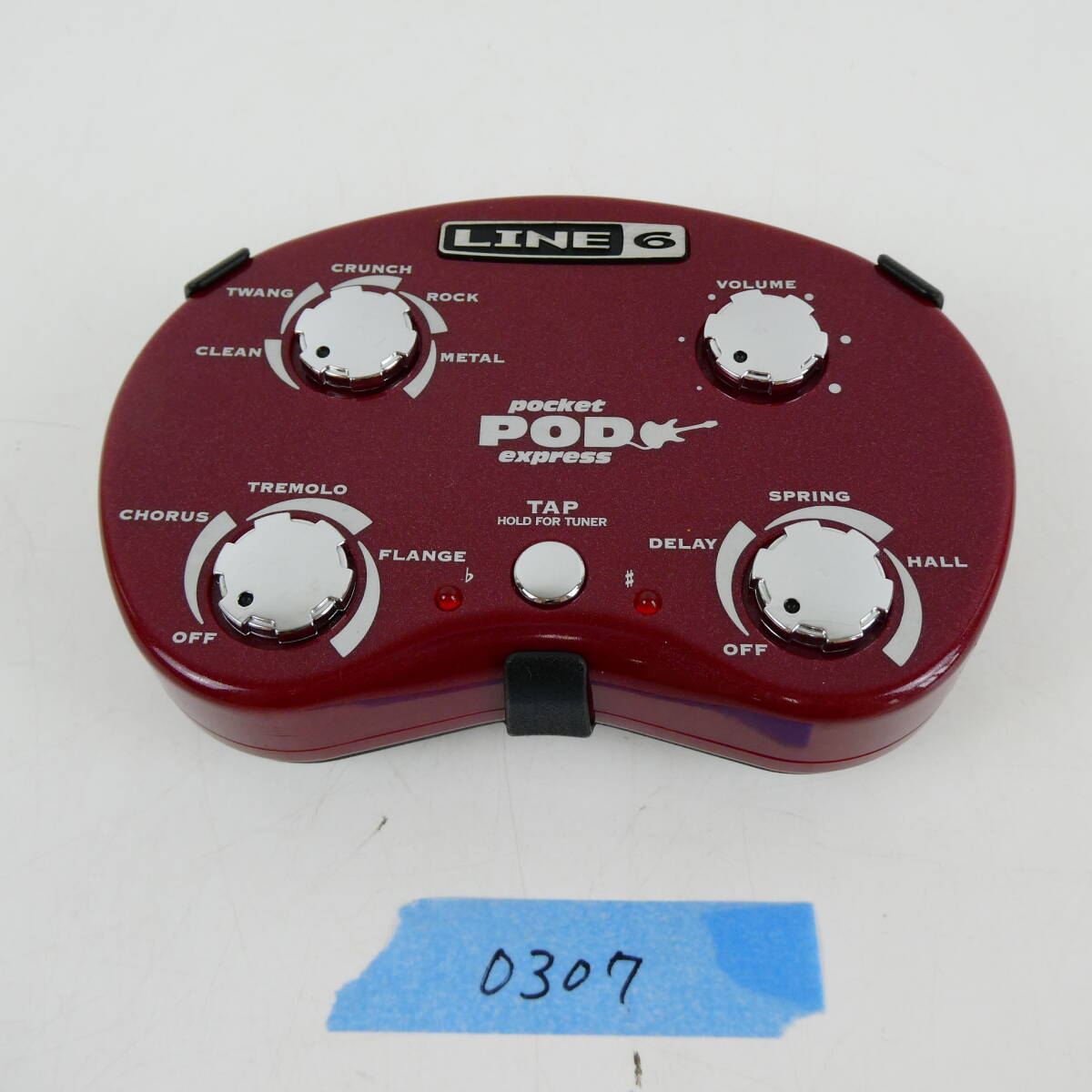 【1円スタート】Line6 Pocket POD Express エフェクター マルチエフェクター 通電確認済み
