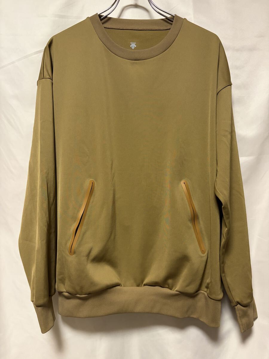 美品 DESCENTE PAUSE スウェット 長袖 デサント M