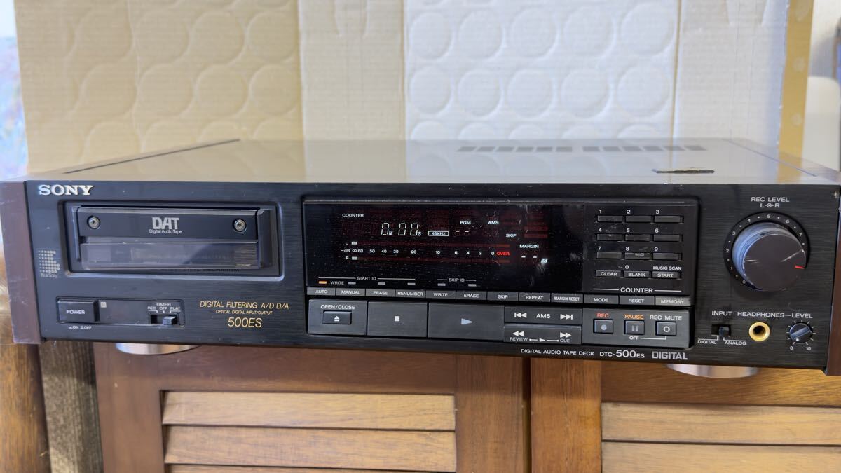 SONY DATデッキ DTC-500ES リモコンなしジャンク品　現状渡し　新潟発