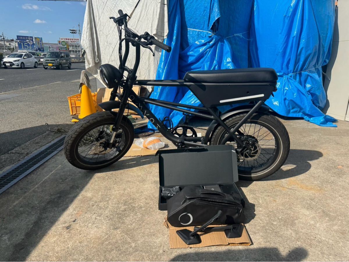 新古品　OMVOS Nomad Cross 電動アシスト自転車　電動自転車△E1044△