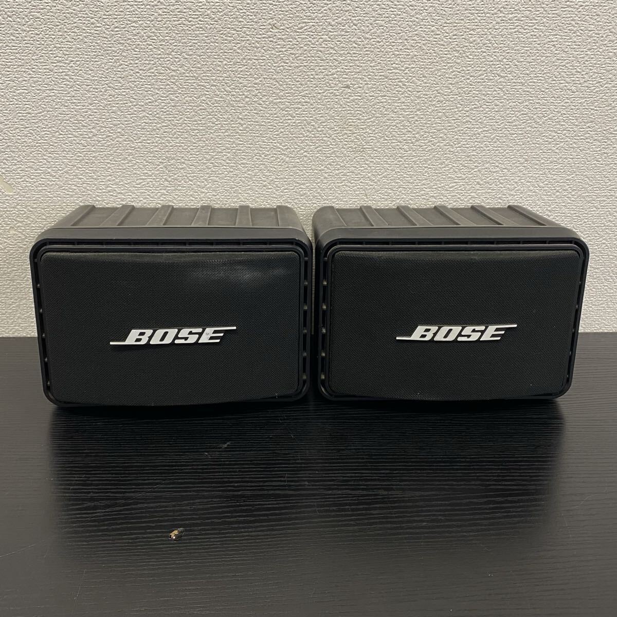 【7U61】1円スタート BOSE / Model 111AD ボーズ スピーカー ２個セット オーディオ機器 音響機材 ブラック