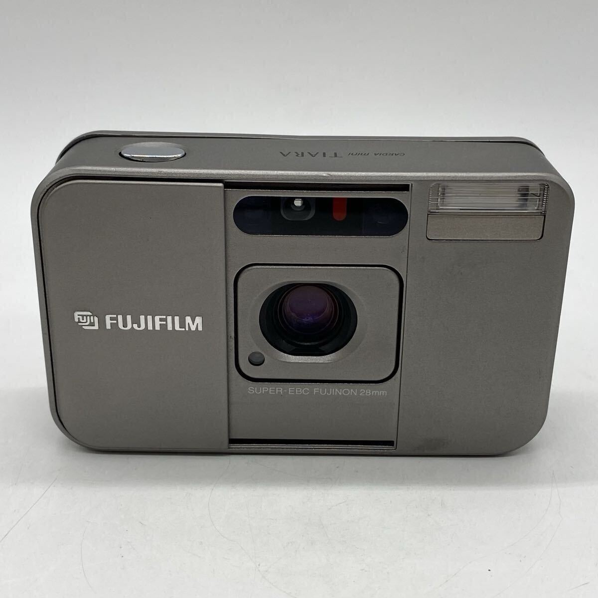 【7U53】1円スタート FUJIFILM CARDIA mini TIARA フジフィルム ティアラ コンパクトフィルムカメラ フィルムカメラ