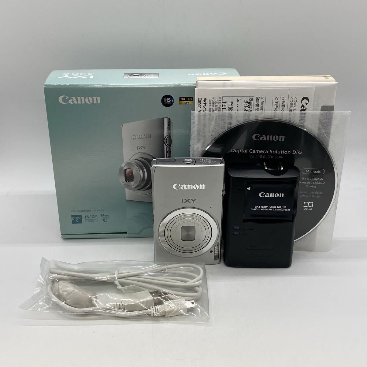 【7山100】1円スタート Canon IXY 430 F PC1881 キヤノン キャノン イクシー デジタルカメラ デジカメ コンパクトデジタルカメラ コンデジ