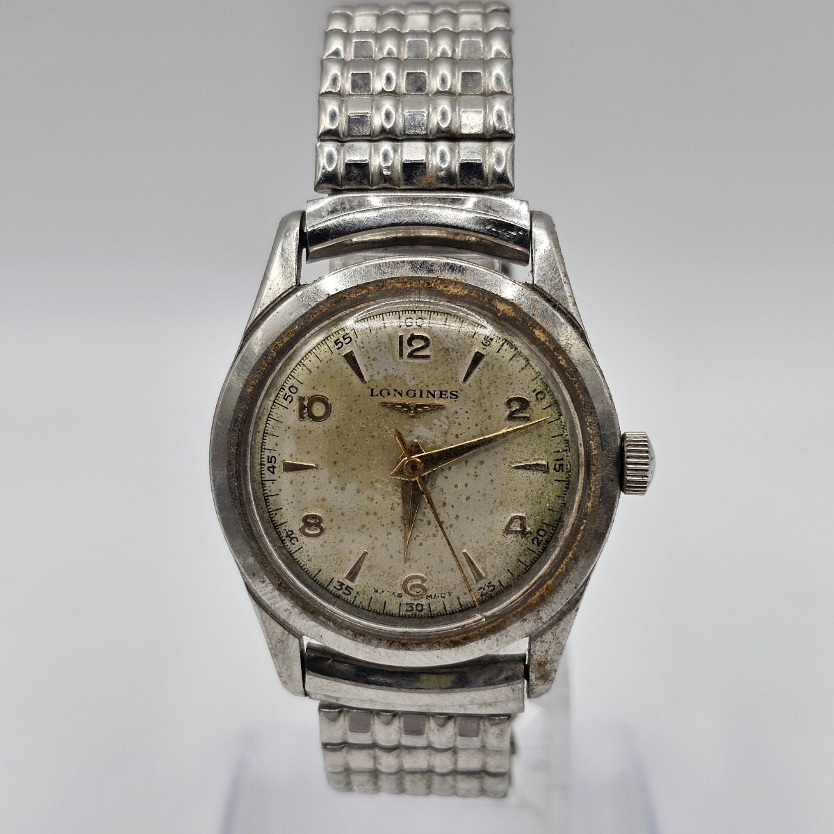 【7A82】1円スタート LONGINES / 8484719 / 23ZS ロンジン 17JEWELS 17石 手巻き メンズ 腕時計 