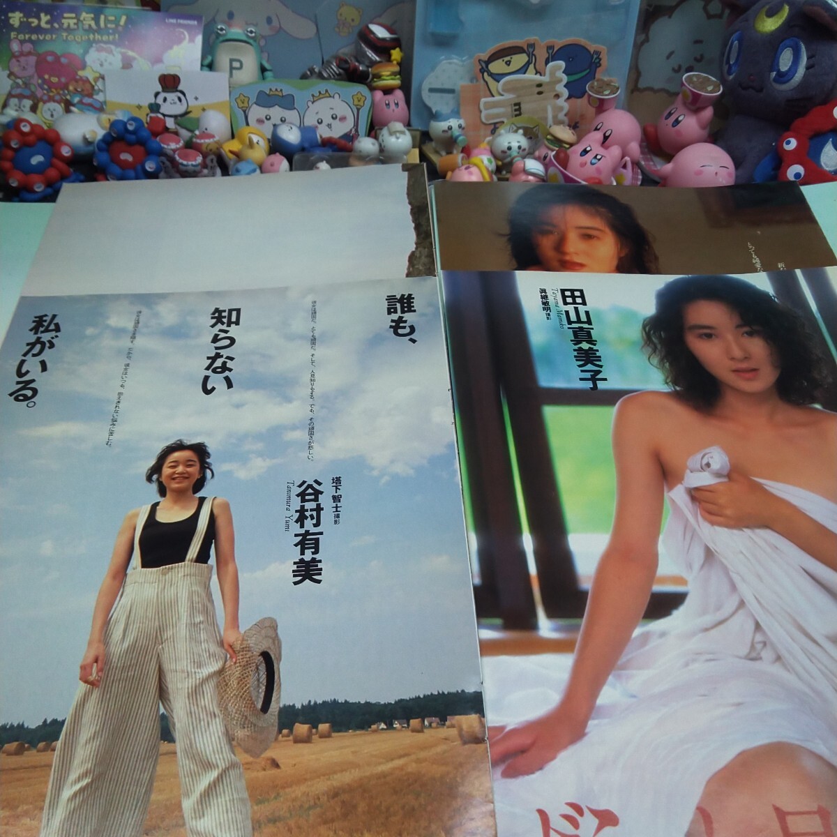 切り抜き　その133　田山真美子　４ページ　谷村有美　４ページ　　　　　　　　　　