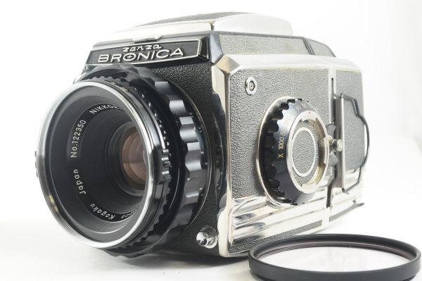 ★極上美品★ZENZA BRONICA ゼンザブロニカ S2 前期 清潔感ある綺麗な外観！クリアーな光学！0434