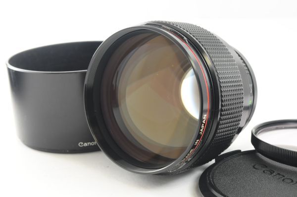 ★極上美品★CANON キャノン NEW FD 85mm F1.2L 清潔感溢れる綺麗な外観！クリアーな光学！0758
