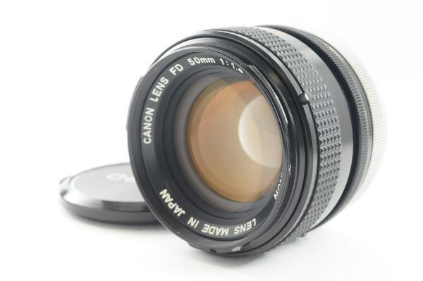 ★極上美品★Canon キャノン FD 50mm F1.4 S.S.C 清潔感ある綺麗な外観！クリアーな光学！0819