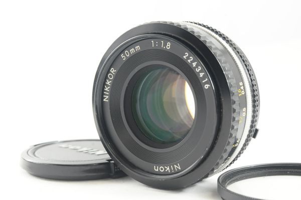 ★極上美品★NIKON ニコン Ai-S NIKKOR 50mm F1.8 清潔感溢れる綺麗な外観！クリアーな光学！0824