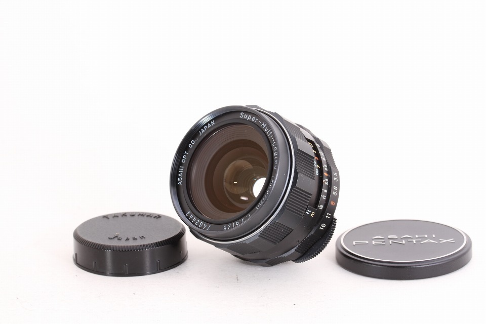 【良品】ペンタックス PENTAX Super-Multi-Coated TAKUMAR 28mm F3.5 レンズ M42マウント 7482443 #YL0203