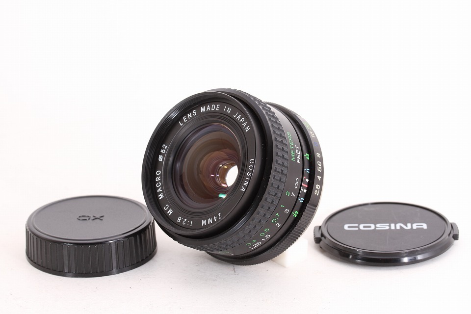 【美品】コシナ COSINA 24mm F2.8 MC Macro ヤシカ・コンタックス マウント 90071942 #YL0205