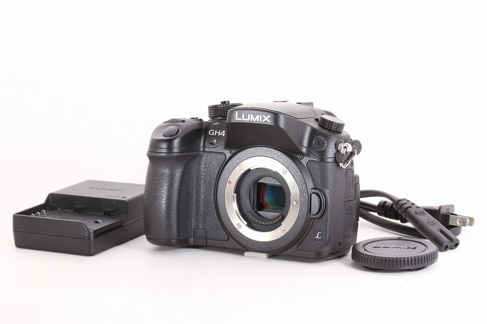 【良品】パナソニック Panasonic LUMIX DMC-GH4 ボディ ブラック ミラーレス一眼 カメラ #YC0360