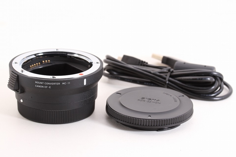 【美品】SIGMA シグマ MOUNT CONVERTER MC-11 マウントコンバーター Canonキヤノン EF-E #YO0457