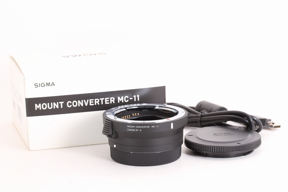 【美品】SIGMA シグマ MOUNT CONVERTER MC-11 マウントコンバーター Canon キヤノン EF レンズ ソニーEマウント用 #YO0458