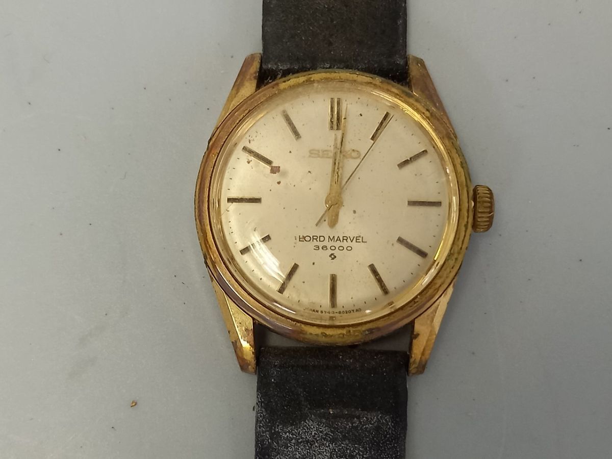 J484-Y20-6547 ◎ SEIKO LOAD MARVEL 3600 5740-8000 メンズ 手巻き 腕時計 現状品④ ◎
