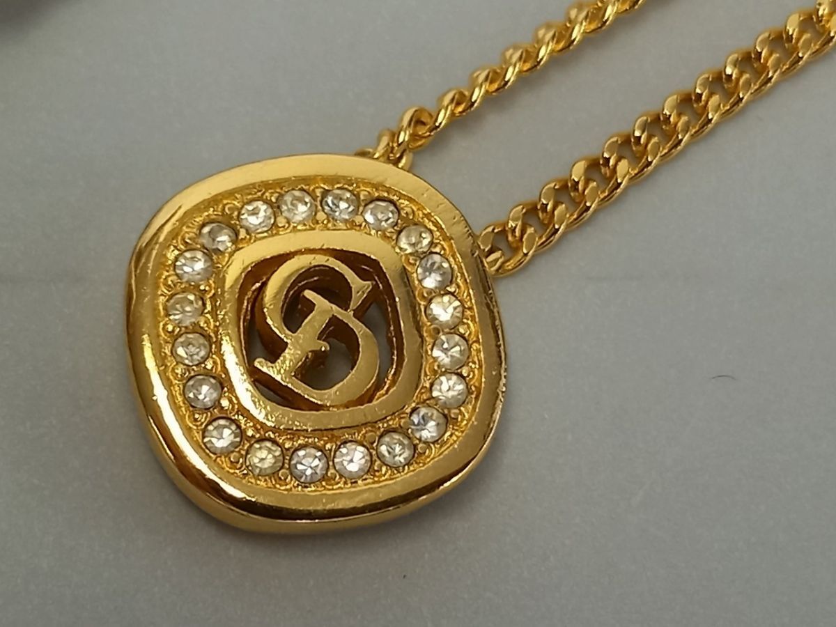 J477-Y43-208 ◎ Christian Dior クリスチャンディオール ネックレス 現状品④ ◎