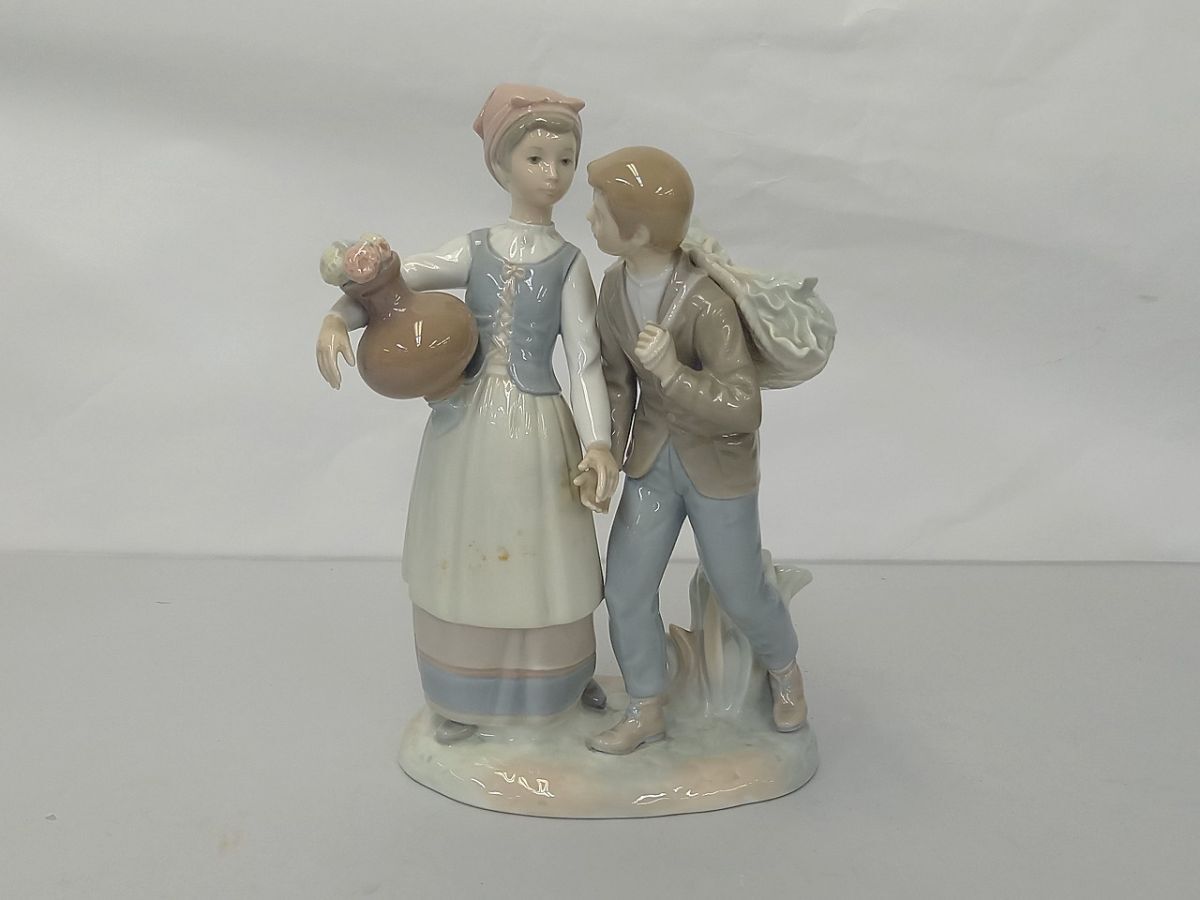J032-Y25-8236 LLADRO リヤドロ country flirt 現状品④