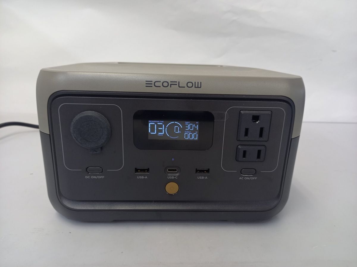 J006-Y43-179 Eco Flow RIVER 2 通電確認済み 現状品④