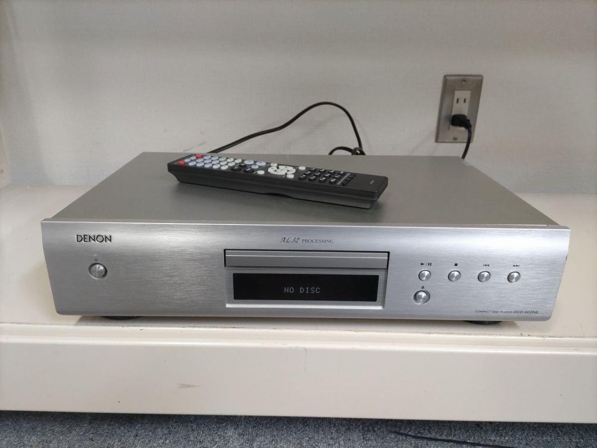I230-Y43-156 DENON デノン AL32 DCD-600NE CDプレーヤー 通電確認済み 現状品④