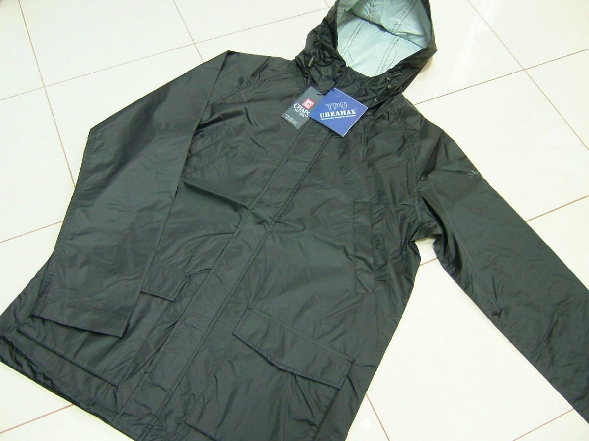 2.4万 新品 ラルフローレン CHAPS Ralph Lauren メンズ L ジャケット 防水 ブラック