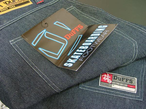 新品 ダフス DuFFS メンズ XL パンツ デニム ネイビー