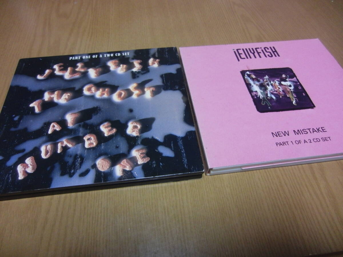 JELLYFISH/NEW MISTAKE・THE GHOST AT NUMBER ONE 【輸入盤2枚組CDシングル2セット】