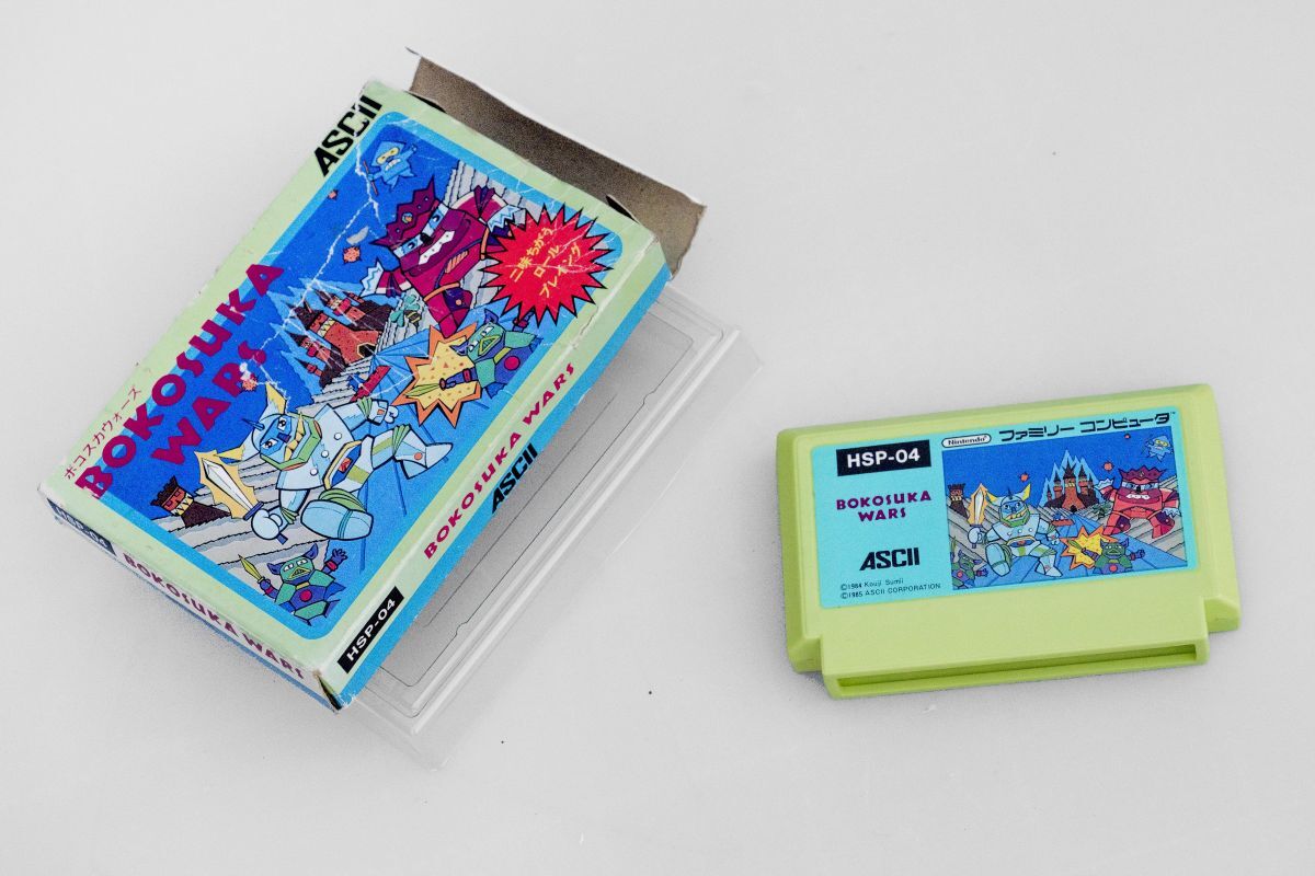 ★★★ファミカセ★中古良品★ ASCIIアスキー★ボコスカウォーズ★1985年発売★★★